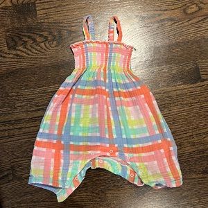 Angel Dear Smocked Romper